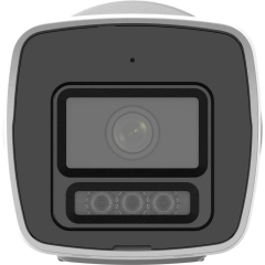 HIKVISION DS-2CD1027G2H-LIUF 1/2.8''Cmos 2MP 2.8mm Smart Hybrid Light POE Sesli ColorVu Bullet IP Güvenlik Kamera