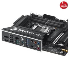 ASUS TUF GAMING B850M-PLUS WIFI B850M DDR5 (Vga Yok) GLan 2.5G mATX HD DP TYP-C M2 WF6 BT AM5 AMD Anakart